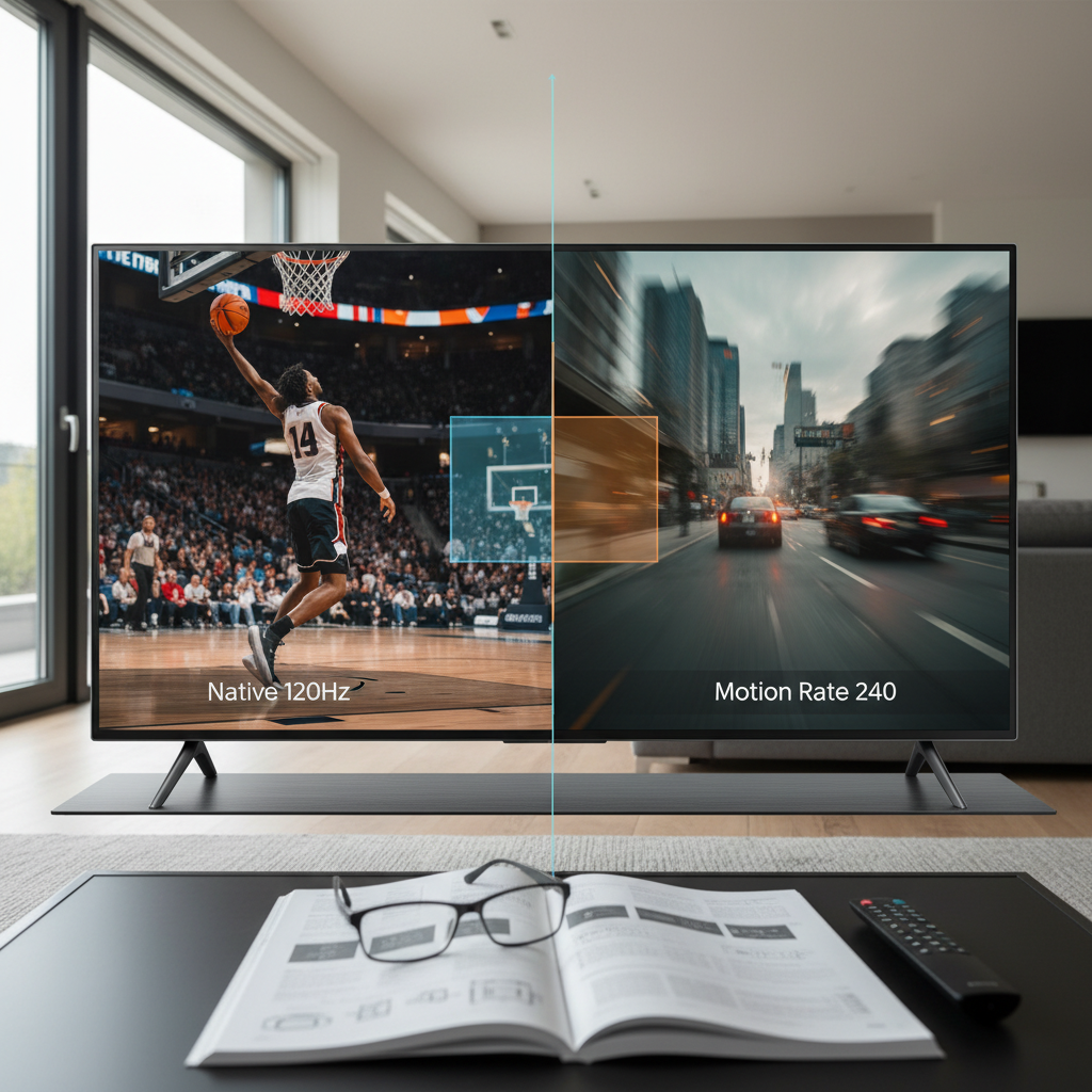 Native 120Hz vs. Motion Rate 240: Decoding TV Refresh Rates for Optimal Viewing